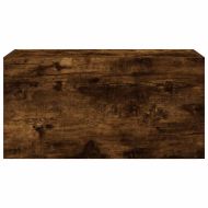 Стенен шкаф за баня, опушен дъб, 60x25x30 см, инженерно дърво