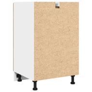 Шкаф с чекмеджета "Lyon", дъб Artisan, 50x46x81,5 см, инженерно дърво