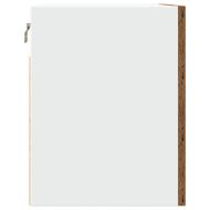 Висящ шкаф "Lyon", старо дърво, 60x31x40 см, инженерно дърво