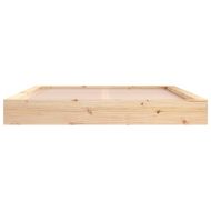 Рамка за легло 180x200 см Super King дърво масив
