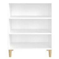 Бюфет бял 57x35x70 см инженерно дърво