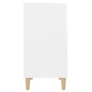 Бюфет бял 57x35x70 см инженерно дърво