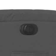 Електрически наклоняем стол, тъмносив, текстил