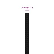 Работно въже черно 2 мм 50 м полиестер