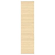 Бамбуков килим, 80x300 см, естествен цвят