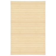 Бамбуков килим, 100x160 см, естествен цвят