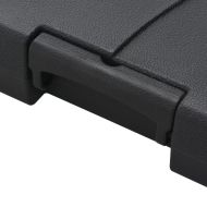 Градински чадър, с преносима основа, пясъчен