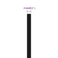 Работно въже черно 2 мм 100 м полиестер