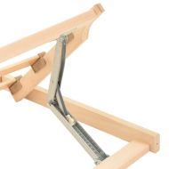 Подматрачна рамка с 13 ламела регулируем модул глава 90x200 см