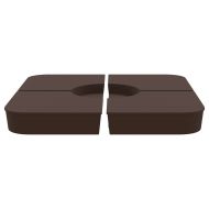 4 части Комплект основа за чадър за чадър с кръстосана 100 кг