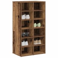 Рафт за обувки от старо дърво 54x34x100,5 cm инженерно дърво