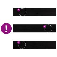 Прозоречни первази, 2 бр, тъмнокафяви, 80x15x2 см, дъб масив