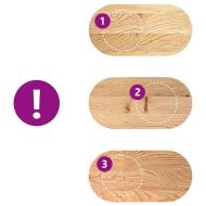 Плот за маса, 80x40x4 см, дъбово дърво масив, овална