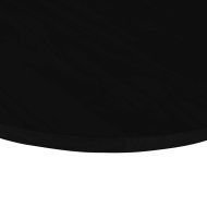 Плот за маса, тъмнокафяв, 100x50x2 см, дъб масив, овална