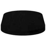 Плот за маса, тъмнокафяв, 80x40x4 см, дъб масив, овална