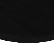 Плот за маса, тъмнокафяв, 80x40x4 см, дъб масив, овална