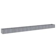 Повдигната градинска леха 580x50x36 см, кортенова стомана