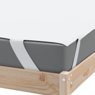 Протектор за матрак, бял, 120x220 см, водоустойчив