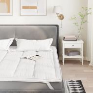 Протектор за матрак, бял, 90x190 см