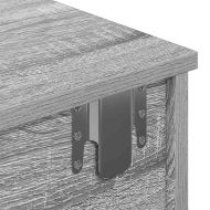 Стенен рафт с чекмеджета 100x37,5x19 см инженерно дърво