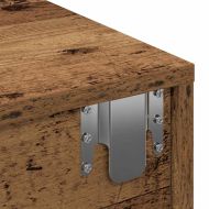 Стенен рафт с чекмеджета 100x36x19 см инженерно дърво