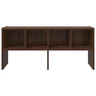 Стелаж за обувки, стифиращи, кафяв дъб, 89,5x30x40 см