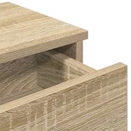 Стенен рафт с чекмеджета 100x37,5x19 см инженерно дърво