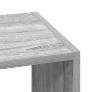 Библиотеки 2 бр стифиращи сив сонома 30x30x80см инженерно дърво