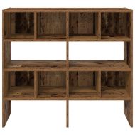 Поставки за обувки, 2 бр, стифируеми, старо дърво, 89,5x30x40см