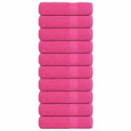 Кърпи за ръце FROGN 10 бр. Розови 50x100 см 360 г/м²