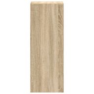 Библиотека стифиращи дъб сонома 30x30x80 см инженерно дърво