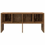 Стелаж за обувки, стифиращи, старо дърво, 89,5x30x40 см