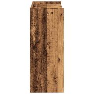 Етажерка за обувки, старо дърво, 60x25x62 см, инженерно дърво
