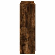 Комплект кухненски шкафове 3 части опушен дъб инженерно дърво