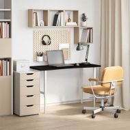 Плот за бюро, тъмнокафяв, 120x60x2,5 см, дъб масив, правоъгълна