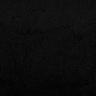 Комплект дивани от 2 части с възглавници черен плат микрофибър