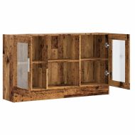 Сайдборд, старо дърво, 120x30,5x70 см, инженерно дърво