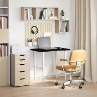 Плот за бюро, тъмнокафяв, 80x60x2,5 см, дъб масив, правоъгълна