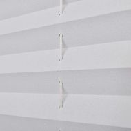 Плисирана щора 50 х 150 см, бяла