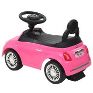 Детска кола за яздене "Fiat 500" розова