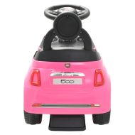 Детска кола за яздене "Fiat 500" розова