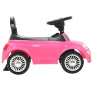 Детска кола за яздене "Fiat 500" розова