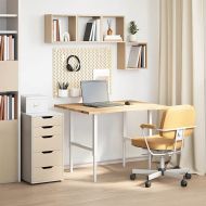 Плот на бюро 100x80x2,5 cm необработен масивен дъб правоъгълна