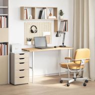 Плот на бюро 120x60x2,5 cm необработен масивен дъб правоъгълна