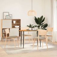 Плот за маса, светлокафяв, 120x60x2 см, дъб масив, овална