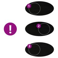 Плот за маса, тъмнокафяв, 100x50x4 см, дъб масив, овална