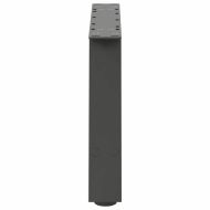 Крака за масичка за кафе, А-образни, 2 бр., антрацит, 70x(30-31) см, стомана