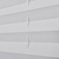 Плисирана щора 90 х 150 см, бяла