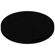 Плот за маса, тъмнокафяв, 120x60x4 см, дъб масив, овална