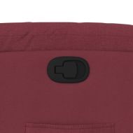 Стол реклайнер, виненочервен, текстил